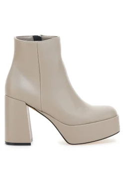 Stivaletti con Tacco Le Havre Paris 1801 Taupe