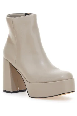 Stivaletti con Tacco Le Havre Paris 1801 Taupe