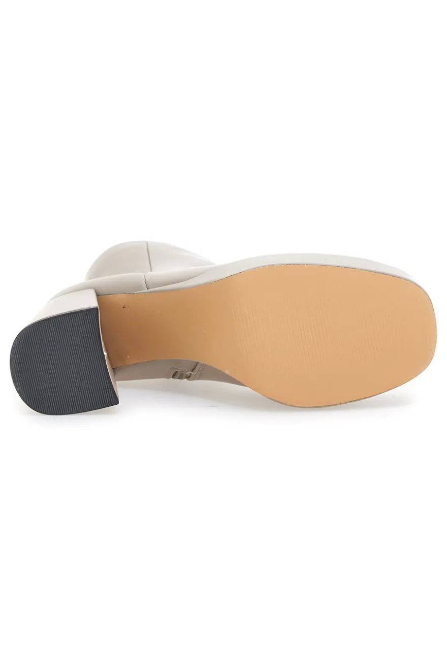 Stivaletti con Tacco Le Havre Paris 1801 Taupe