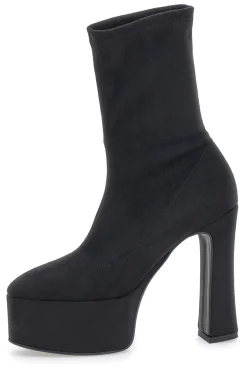 Stivaletti con Tacco Neri Pittarello Couture 281