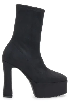 Stivaletti con Tacco Neri Pittarello Couture 281