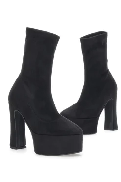 Stivaletti con Tacco Neri Pittarello Couture 281