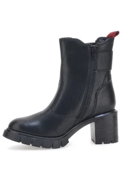 Stivaletti con Tacco Neri 2301