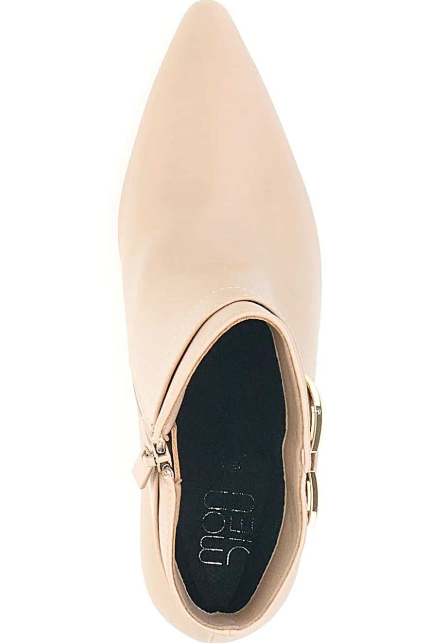Stivaletti con Tacco Nude Mon Dieu B8830Q10 da Donna