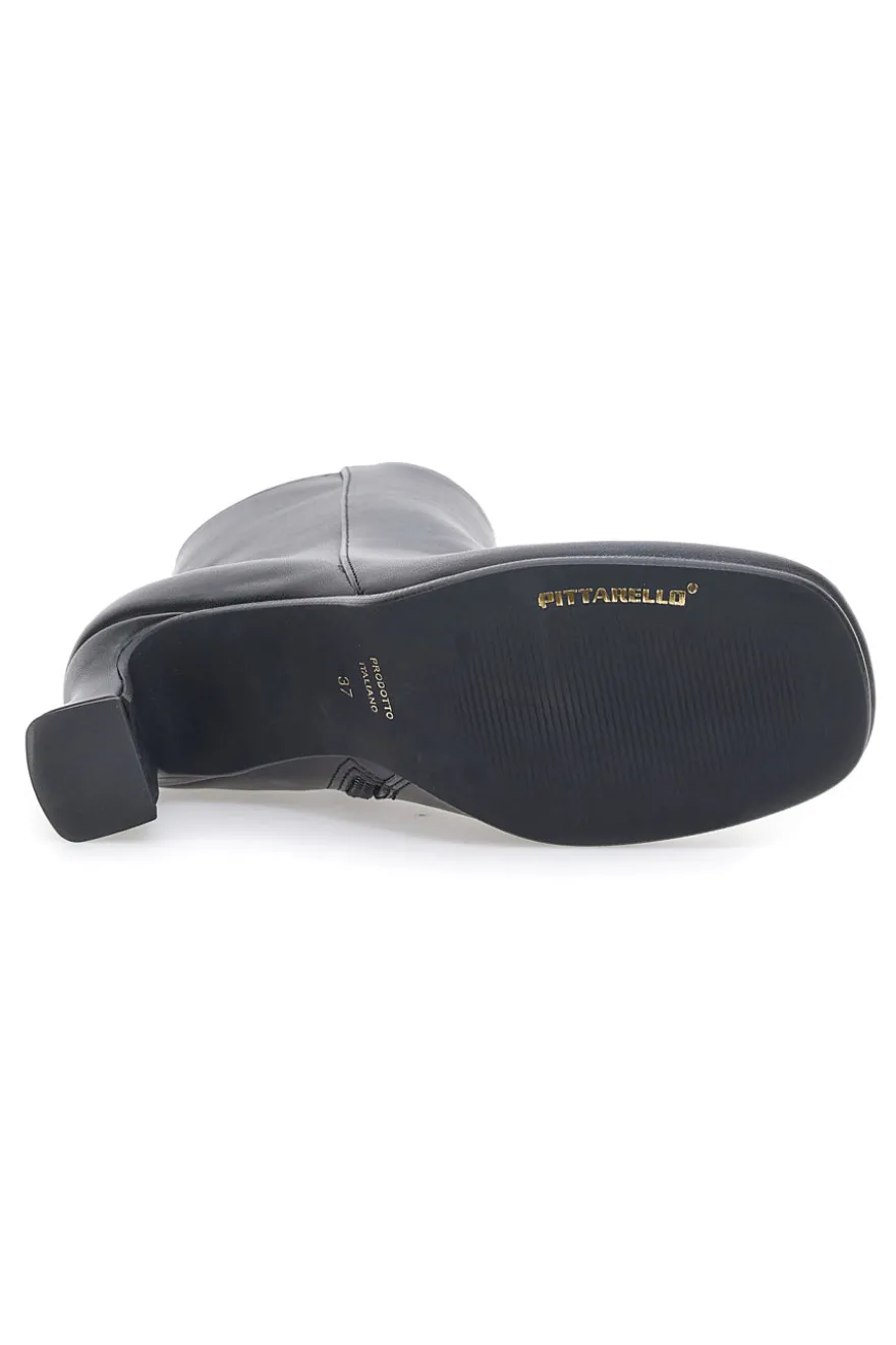 Stivaletti con Tacco Pittarello Couture 320 Neri