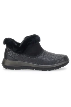 Stivaletti in Eco Fur Inblu 34 WG Nero