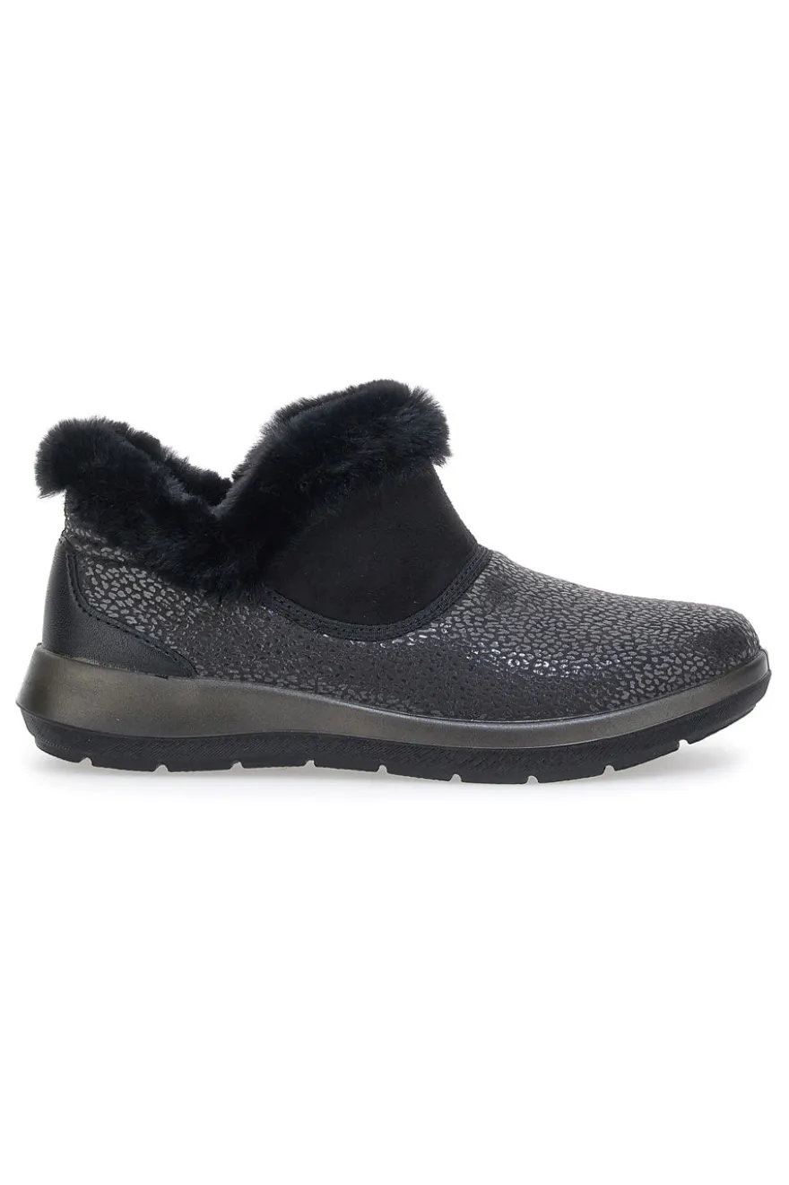 Stivaletti in Eco Fur Inblu 34 WG Nero