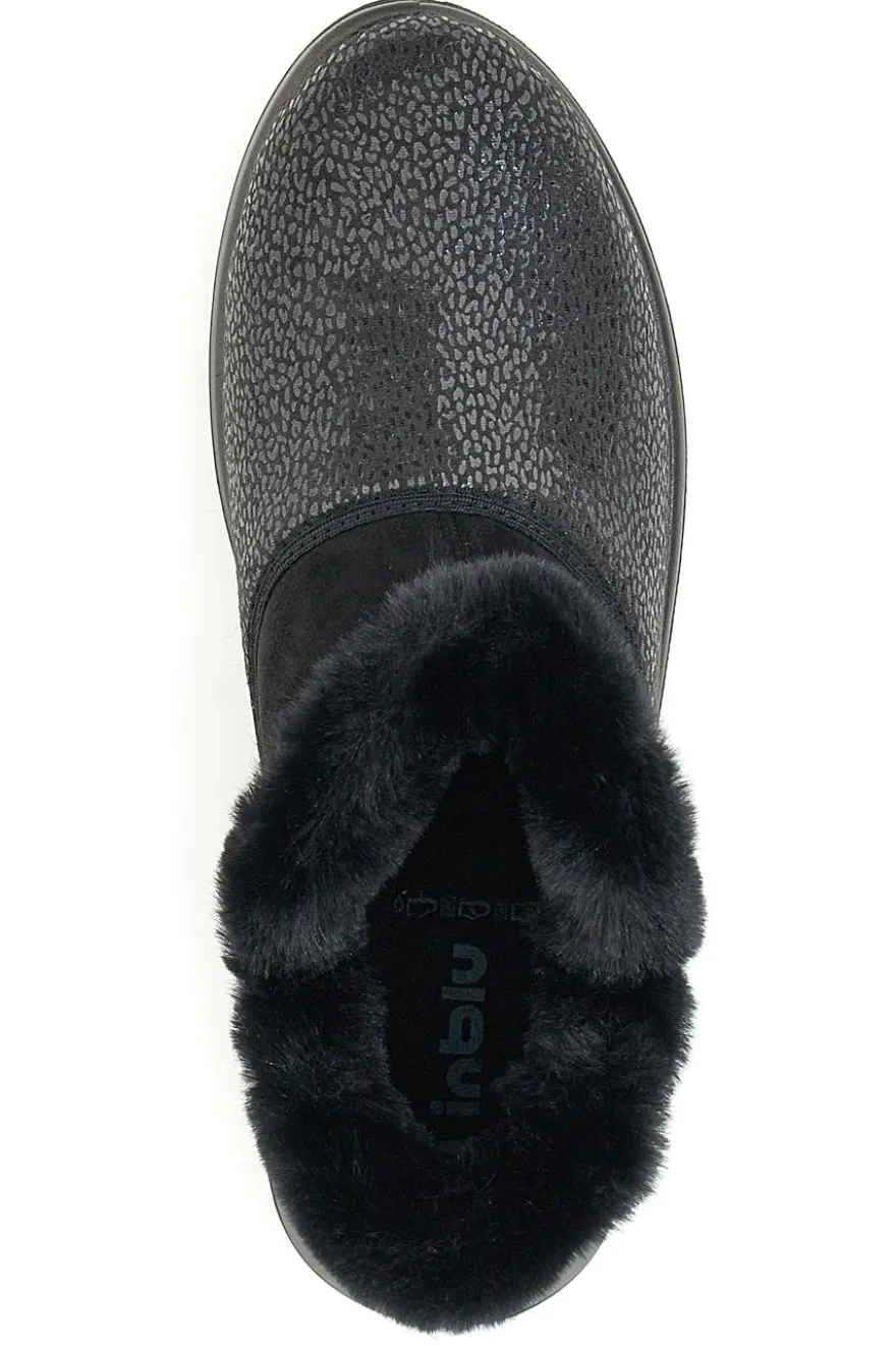 Stivaletti in Eco Fur Inblu 34 WG Nero