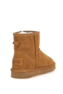 Stivaletti in Vera Pelle 3154 Camel
