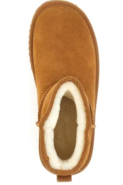 Stivaletti in Vera Pelle 3154 Camel