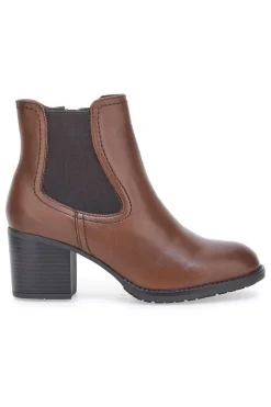 Stivaletti Marroni Chelsea Mio Tempo 2301