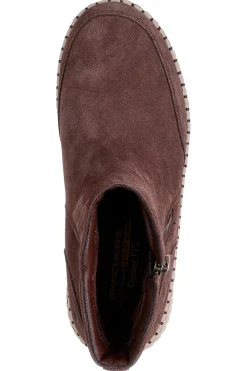 Stivaletti Marroni con zip Skechers Wilshire Blvd Weekend Crush