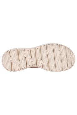 Stivaletti marroni in vegan leather con Warm Tech Memory Foam Skechers Synergy Lovely Collab