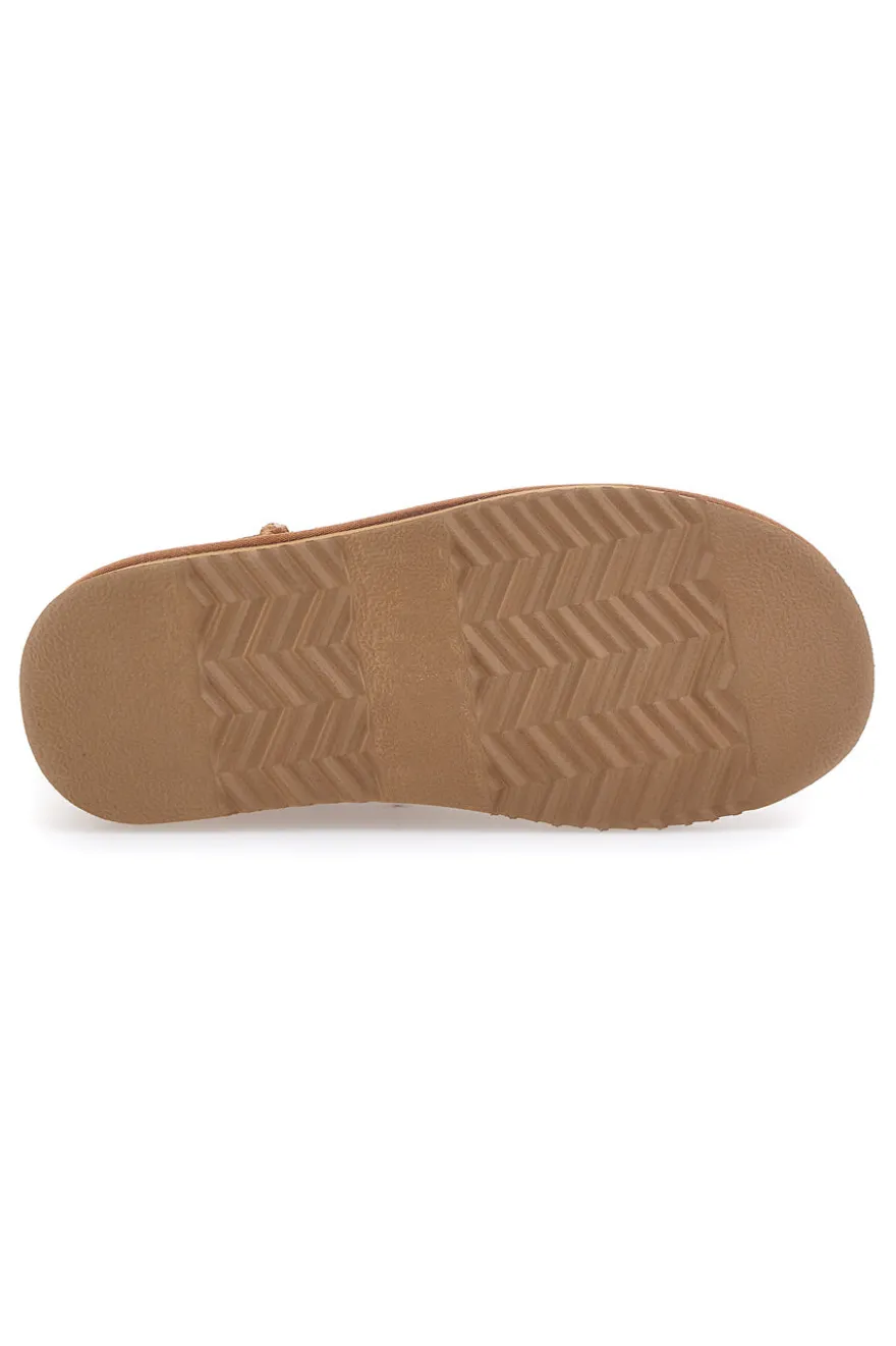 Stivaletti Marroni in Vera Pelle Scamosciata con Pelo Pittarello Wow 3551