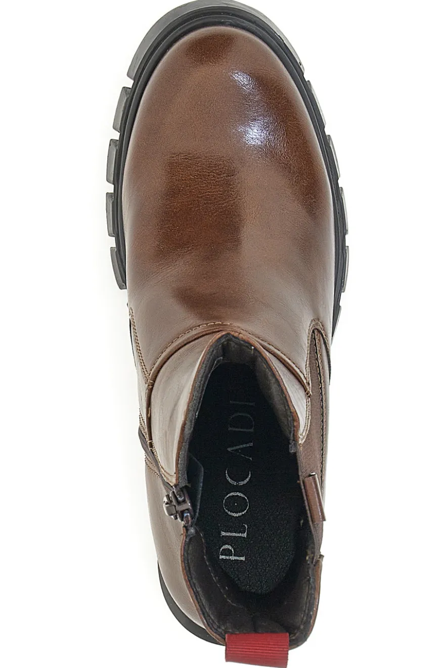 Stivaletti Marroni Plocadi 2304