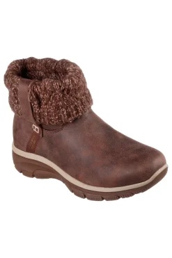 Stivaletti marroni slip-ins con Memory Foam Skechers EASY GOING COZY WEATHER 2