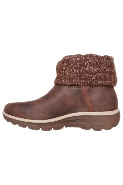 Stivaletti marroni slip-ins con Memory Foam Skechers EASY GOING COZY WEATHER 2