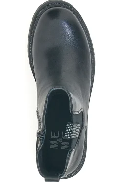 Stivaletti Neri Chelsea Con Cerniera Me & Me RQ23WG1