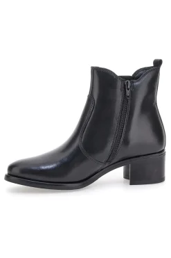Stivaletti Neri Chelsea in Vera Pelle con Cerniera Pittarello Class 5135