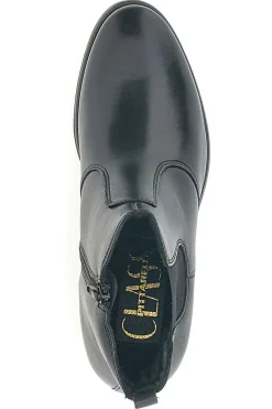 Stivaletti Neri Chelsea in Vera Pelle con Cerniera Pittarello Class 5135