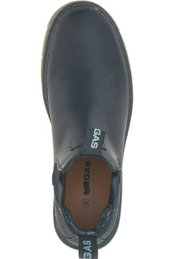 Stivaletti neri chelsea minimal Gas GAM521521