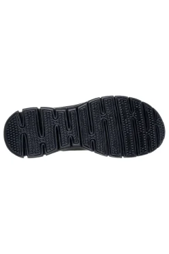 Stivaletti neri con collo lavorato e Warm Tech Memory Foam Skechers Synergy Lovely Collab