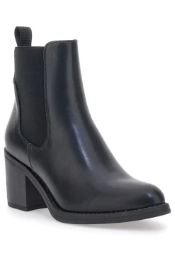 Stivaletti Neri con Elastici Laterali e Tacco Largo Pittarello Capsule 24186006