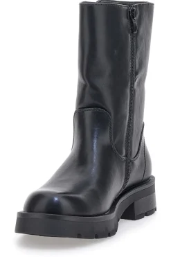 Stivaletti neri con fibbie PITTARELLO CAPSULE 24245 039