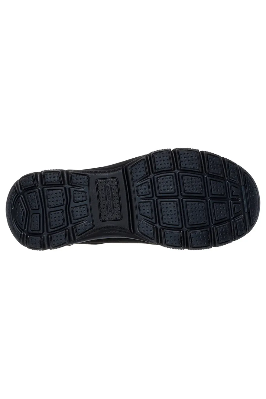 Stivaletti neri con pelliccia vegan waterproof Skechers Easy Going Dreamers Move