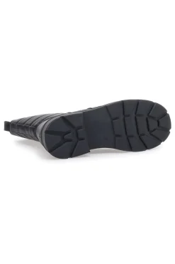 Stivaletti neri con ricamo decorativo PITTARELLO CAPSULE 24222005