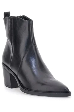 Stivaletti Neri Con Tacco In Vera Pelle Pittarello Glam 54054