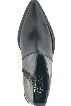 Stivaletti Neri Con Tacco In Vera Pelle Pittarello Glam 54054