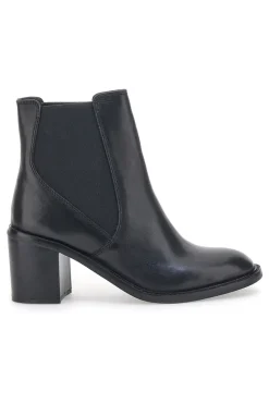 Stivaletti Neri Con Tacco Pittarello Rock 6740