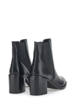 Stivaletti Neri Con Tacco Pittarello Rock 6740