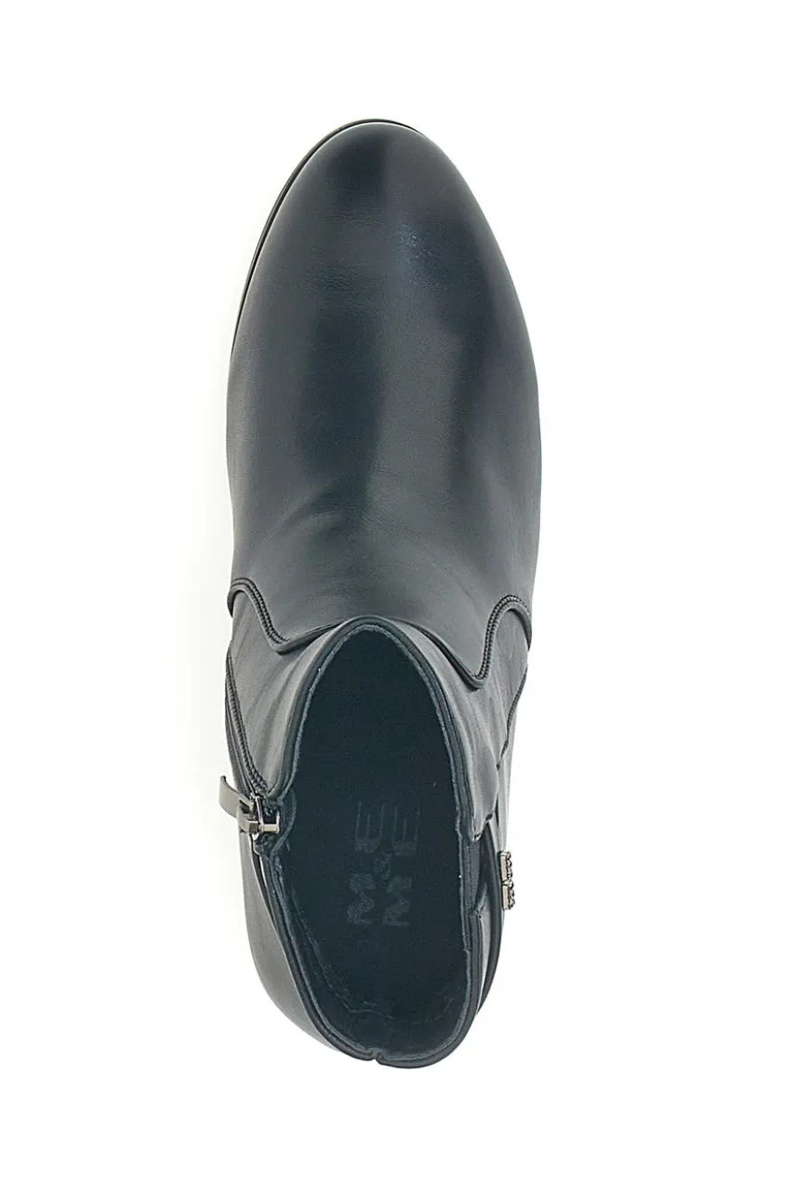 Stivaletti Neri Con Tacco a Blocco 4 cm Me & Me CDNYYONG98