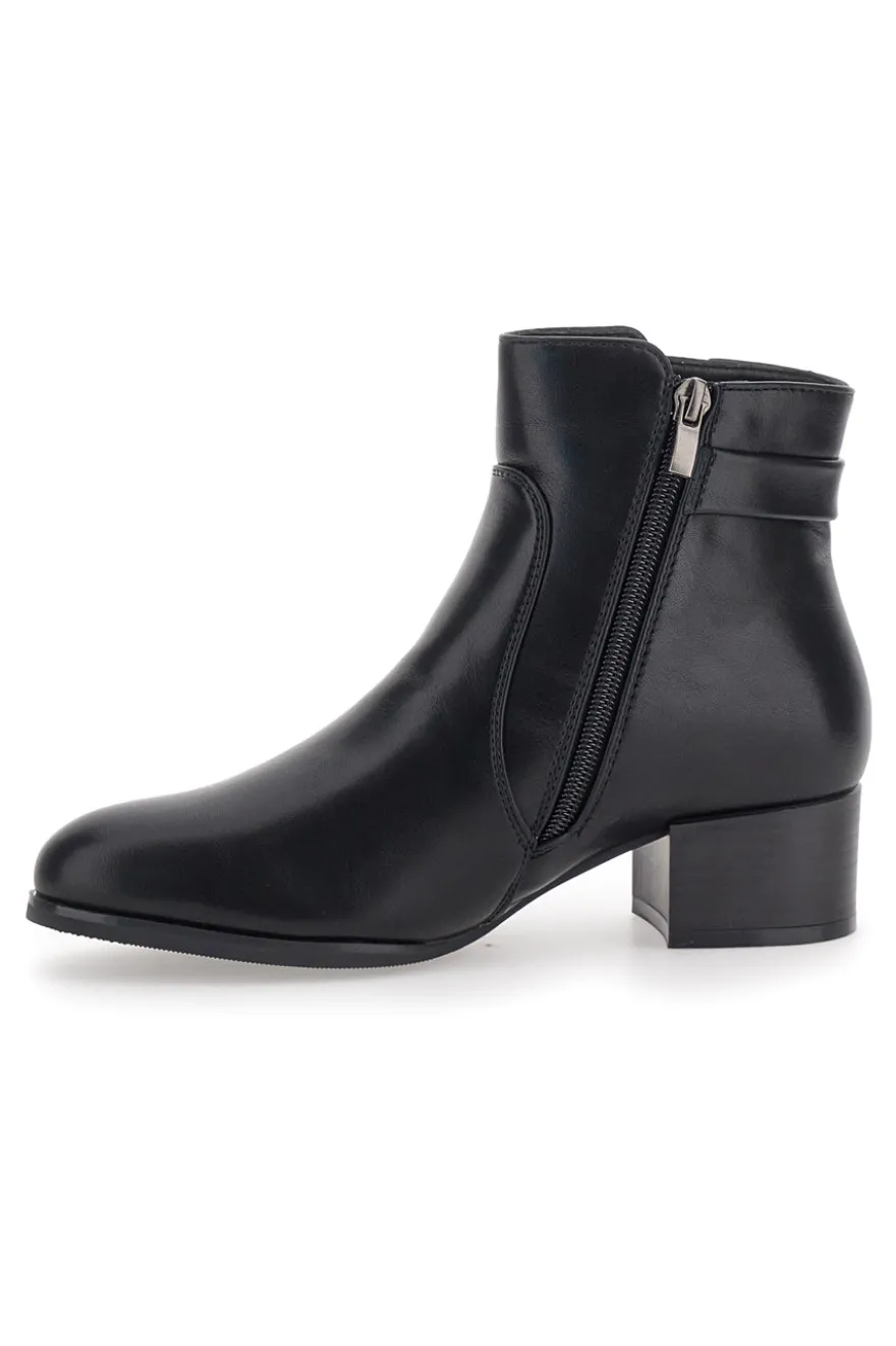 Stivaletti Neri Con Tacco a Blocco 4 cm Me & Me CDNYYONG98