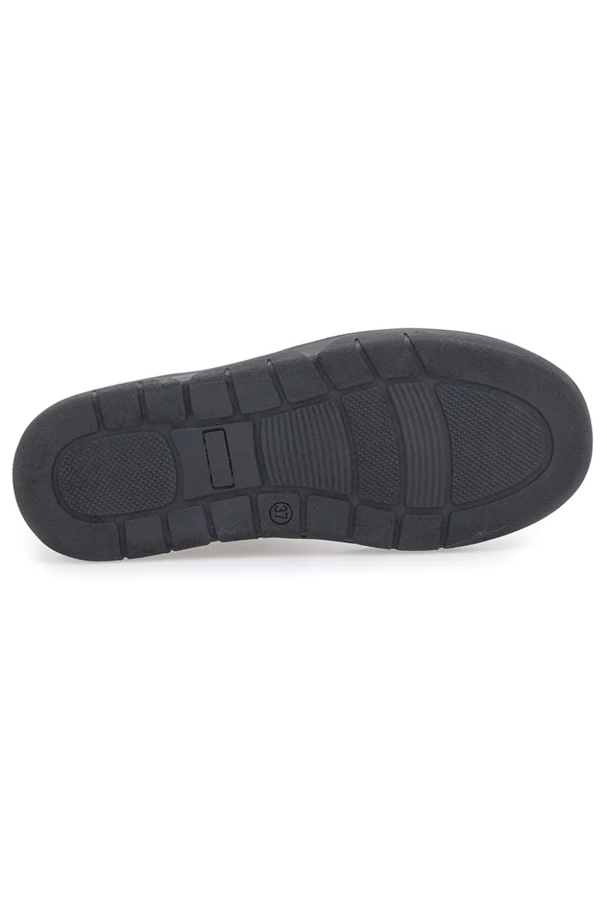 Stivaletti neri con zip e memory foam Pittarello 22152