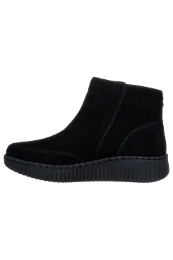 Stivaletti neri con zip e Memory Foam Skechers Wilshire Blvd Weekend Crush