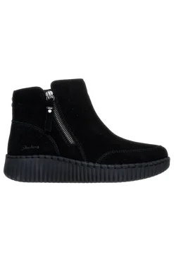 Stivaletti neri con zip e Memory Foam Skechers Wilshire Blvd Weekend Crush