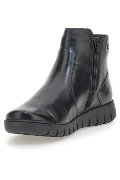 Stivaletti neri con zip laterale Plocadi 749066PT