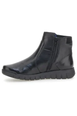 Stivaletti neri con zip laterale Plocadi 749066PT