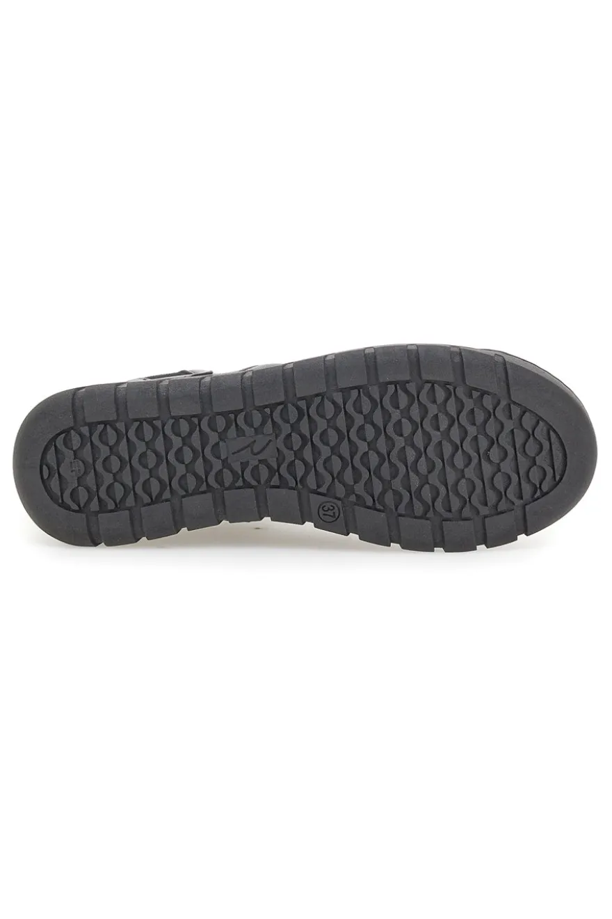 Stivaletti neri con zip laterale Plocadi 749066PT
