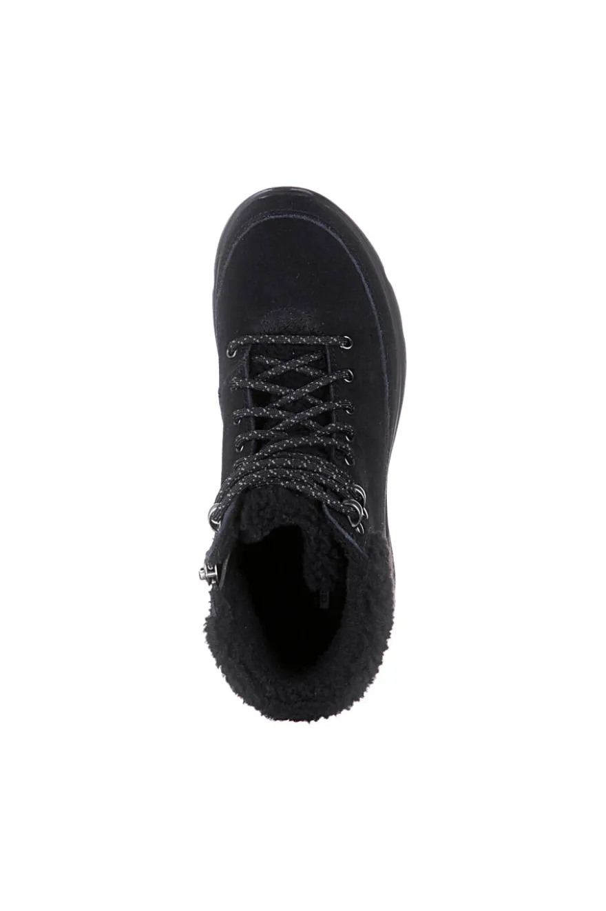 Stivaletti neri imbottiti SKECHERS GLACIAL ULTRA WOODLANDS