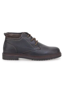 Stivaletti neri in vera pelle con collo imbottito Pittarello Eco 252520024