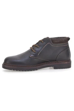 Stivaletti neri in vera pelle con collo imbottito Pittarello Eco 252520024