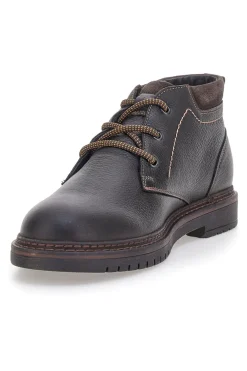 Stivaletti neri in vera pelle con collo imbottito Pittarello Eco 252520024