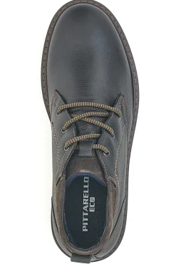 Stivaletti neri in vera pelle con collo imbottito Pittarello Eco 252520024