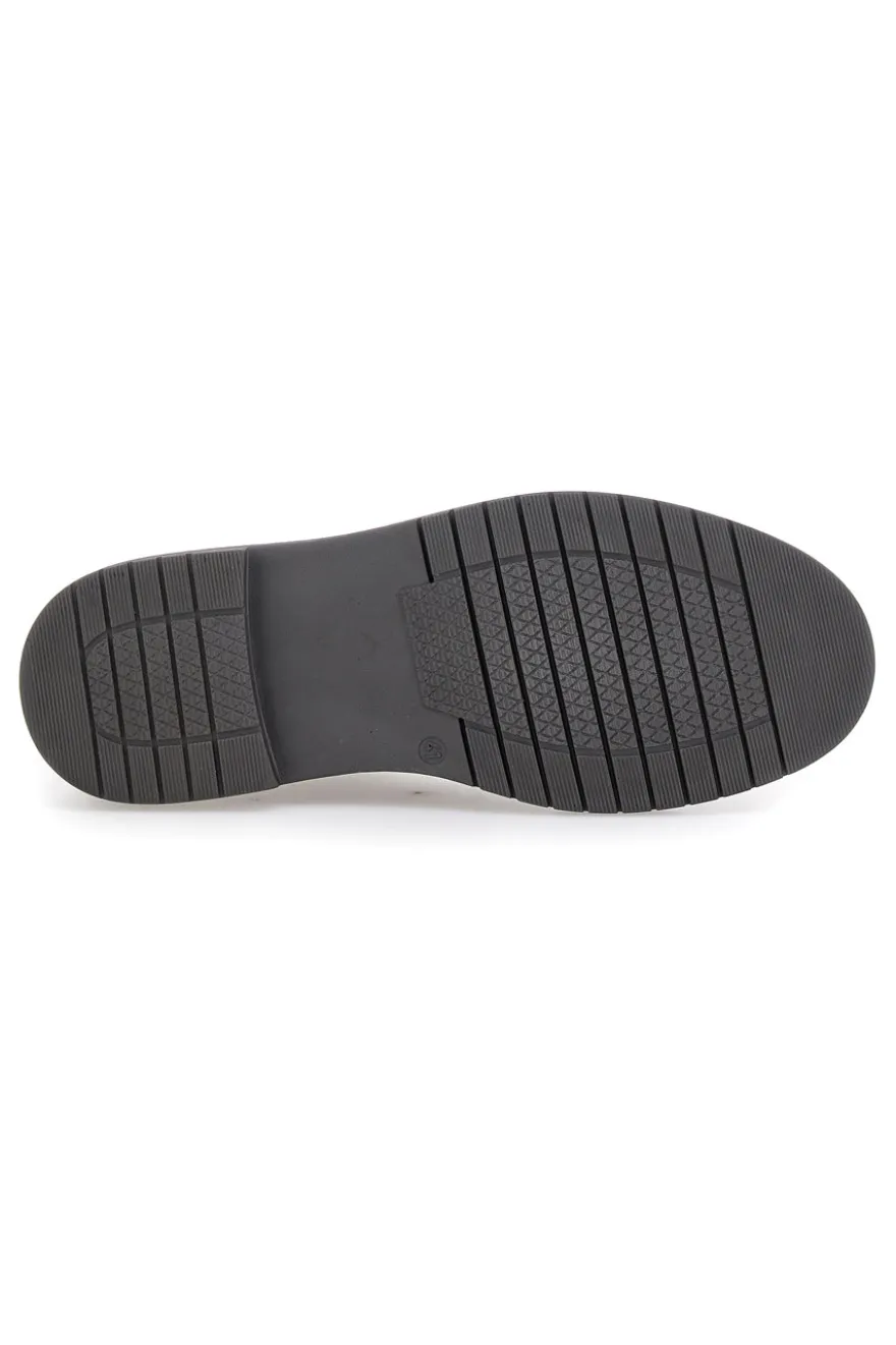 Stivaletti neri in vera pelle con collo imbottito Pittarello Eco 252520024