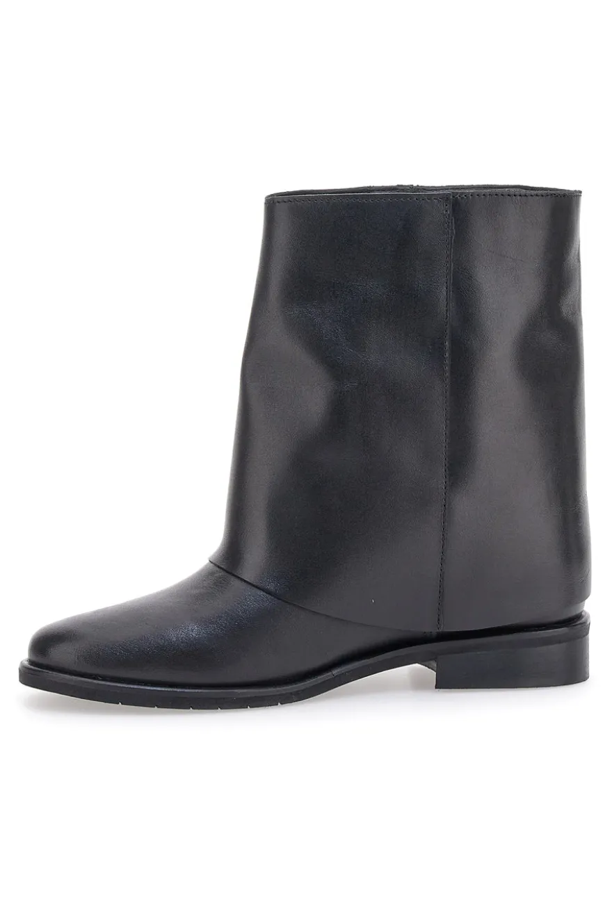 Stivaletti neri in Vera Pelle PITTARELLO MUST HAVE 1000