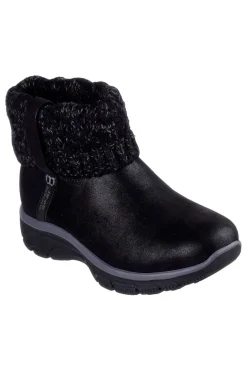 Stivaletti neri slip-on con Memory Foam Skechers EASY GOING COZY WEATHER 2
